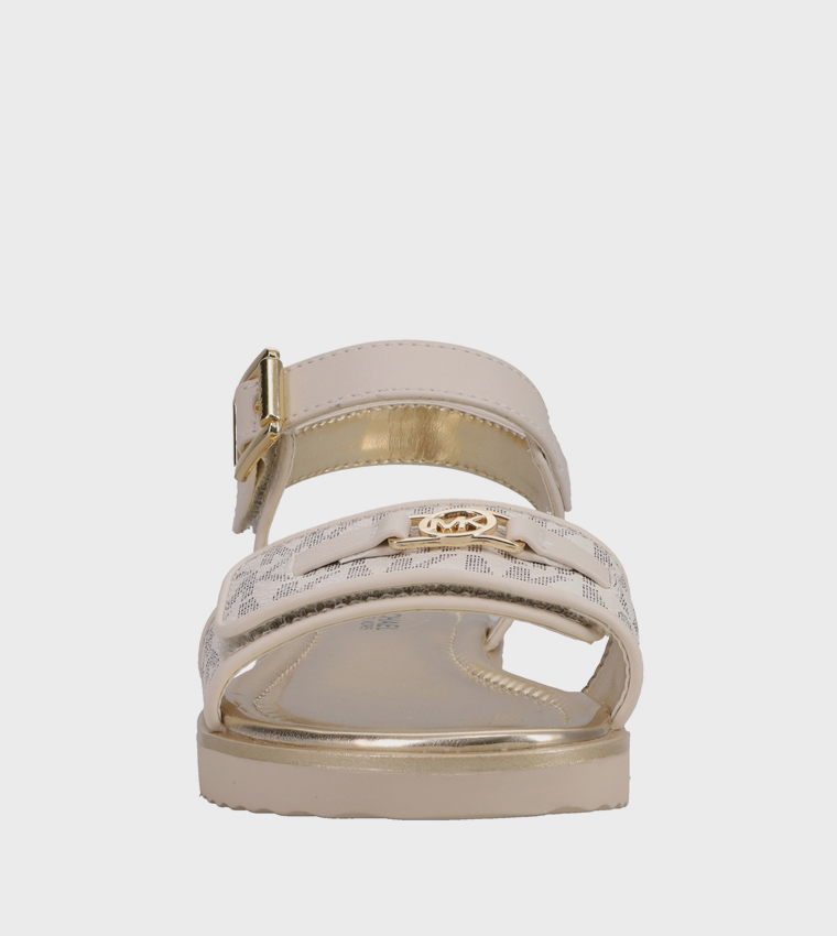 BRANDY KIERAN Open Toe Flat Sandals