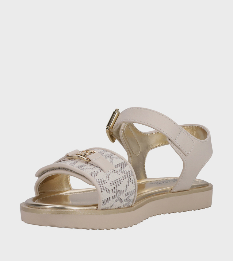 BRANDY KIERAN Open Toe Flat Sandals