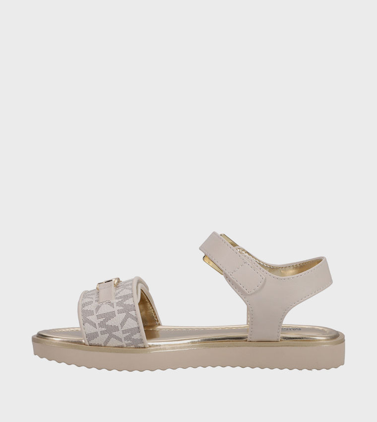 BRANDY KIERAN Open Toe Flat Sandals