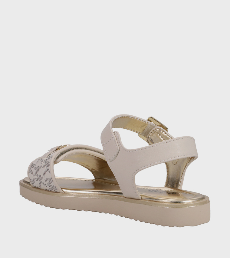 BRANDY KIERAN Open Toe Flat Sandals