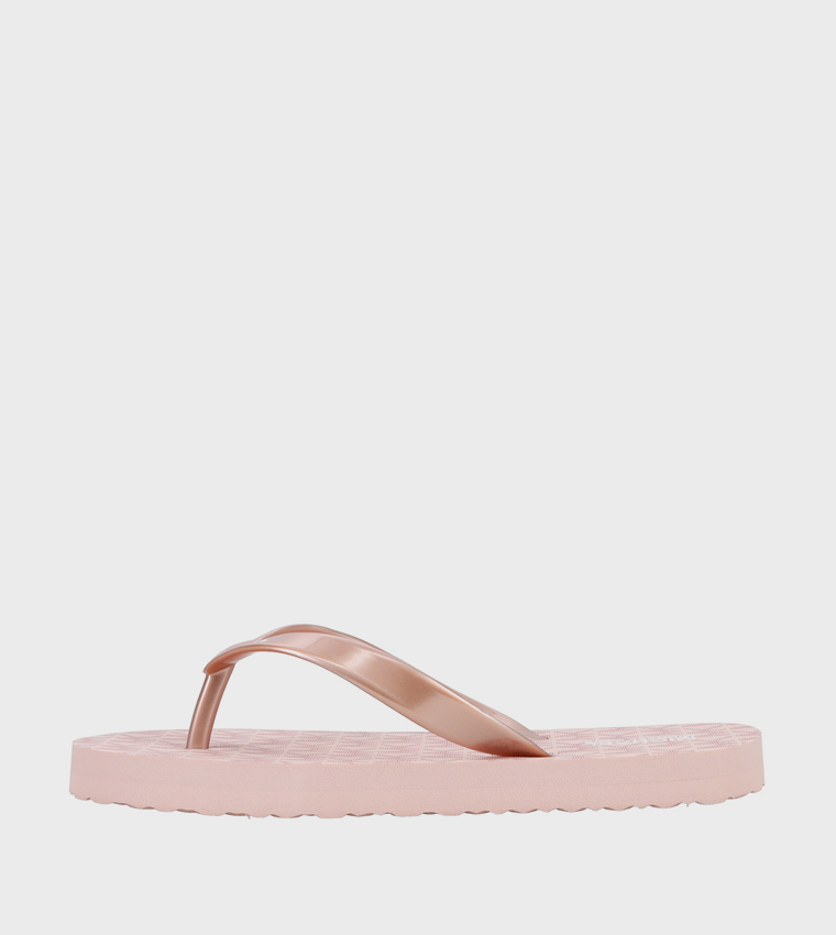 JINX Textured Flip-Flops