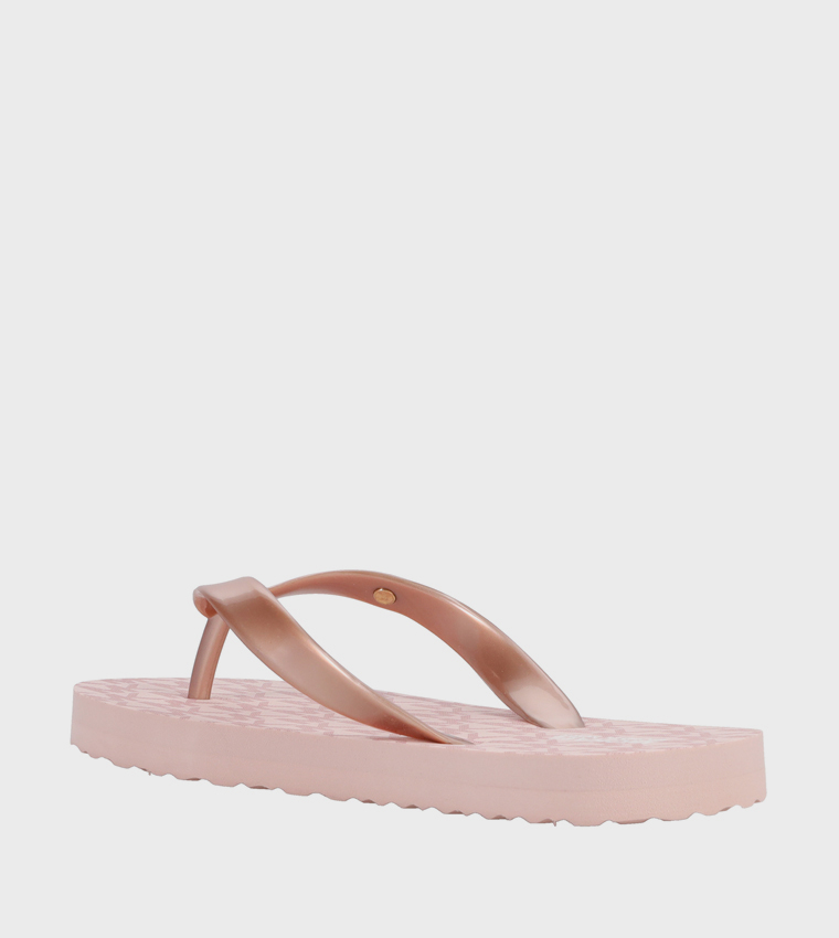 JINX Textured Flip-Flops