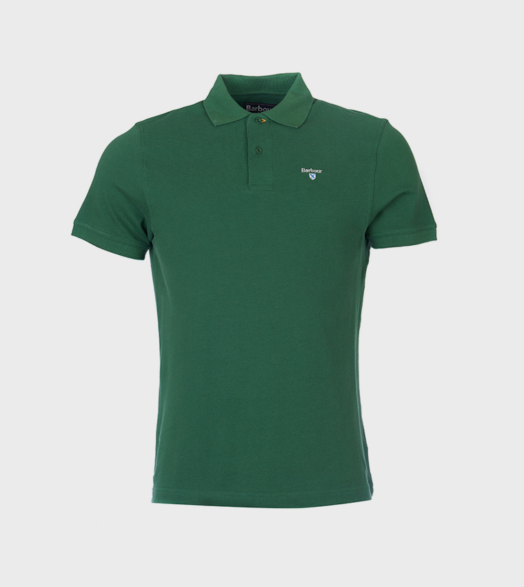 تيشيرت بولو بتطريز شعار