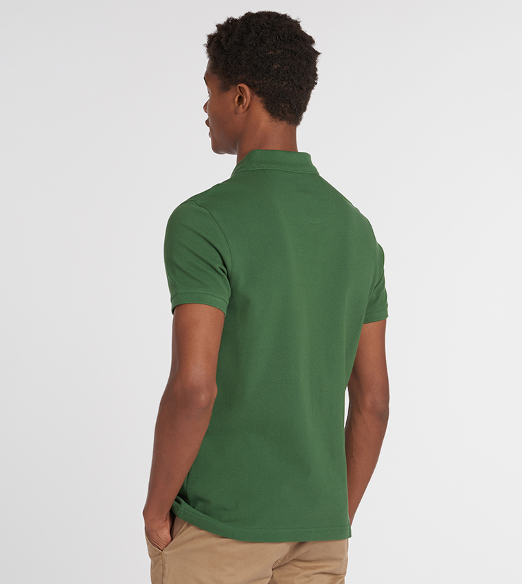 تيشيرت بولو بتطريز شعار