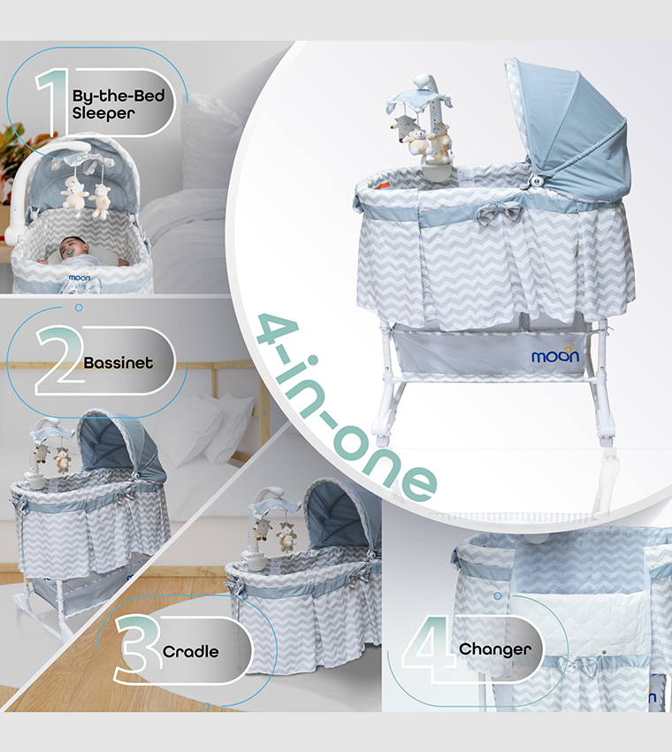  Babygrow Soffy 4 In 1 Convertible Cradle
