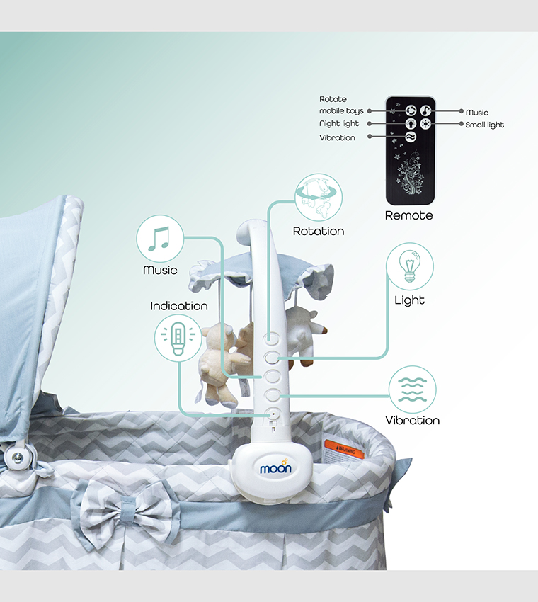  Babygrow Soffy 4 In 1 Convertible Cradle