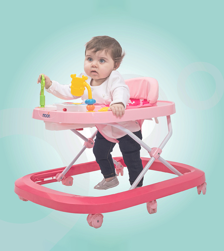 مشاية أطفال مع موسيقى وألعاب 