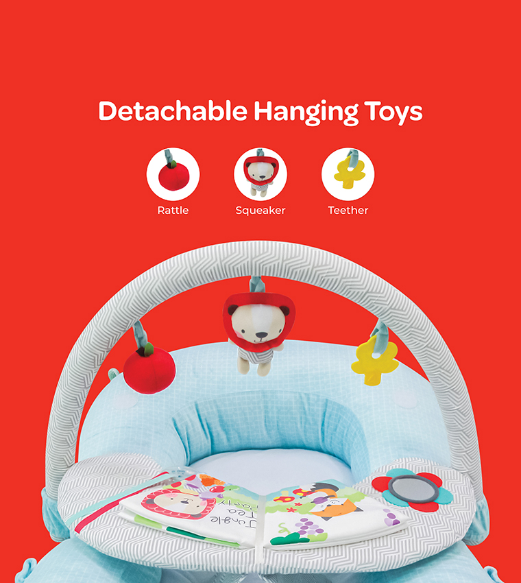  Babygrow 2 In 1 Nap and Play Travel Floor Mat with Mosquito Net