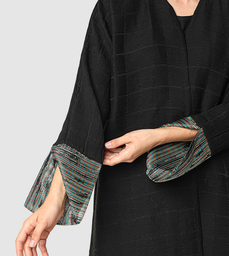 مويستريت  عباية - أسود Abayas