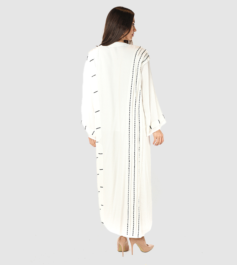 مويستريت  عباية - أبيض  Abayas