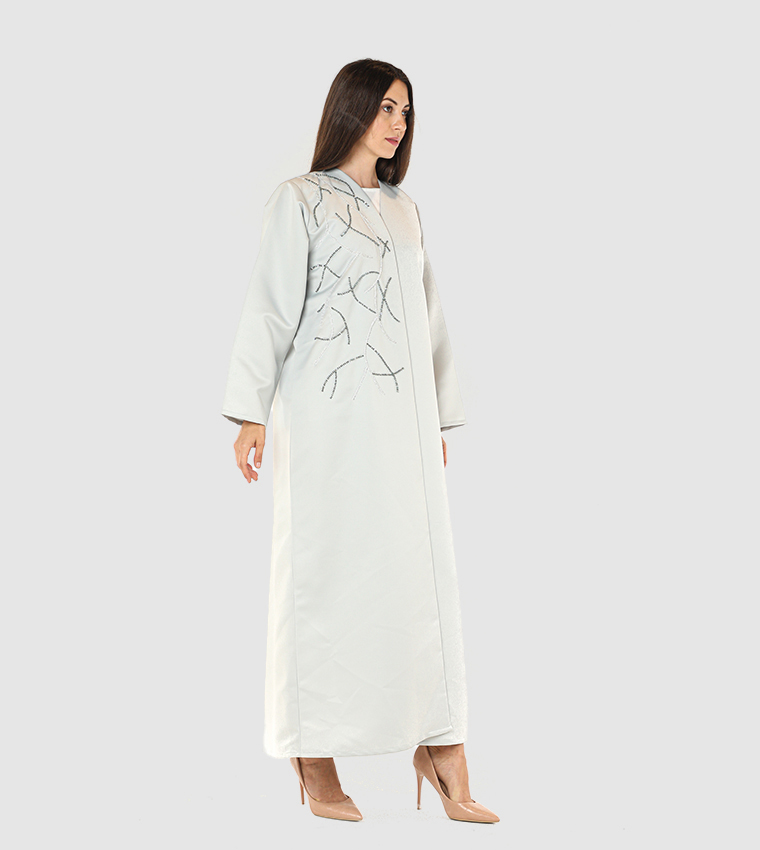 مويستريت  عباية - رمادي Abayas