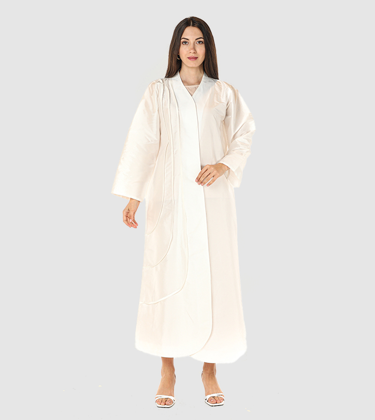 Moistreet  Abayas - Beige Abayas