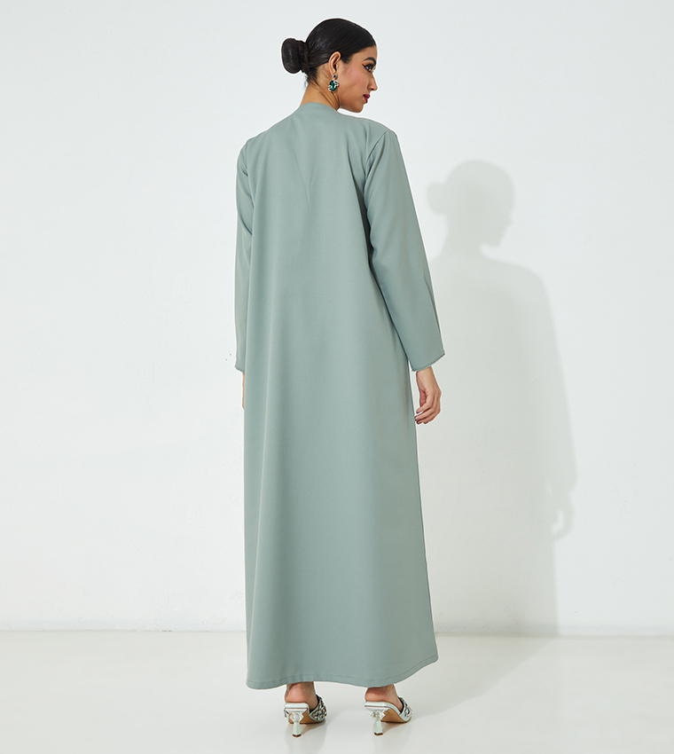 مويستريت  عباية - رمادي Abayas