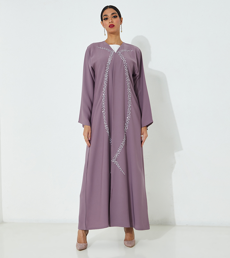 Moistreet  Abayas - Pink Abayas