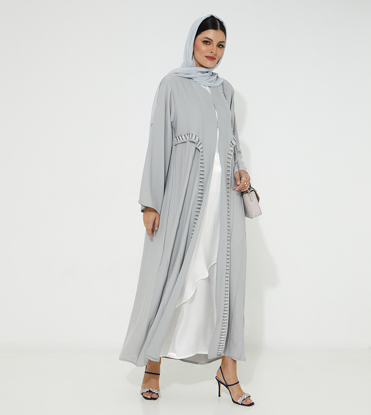 مويستريت  عباية - رمادي Abayas