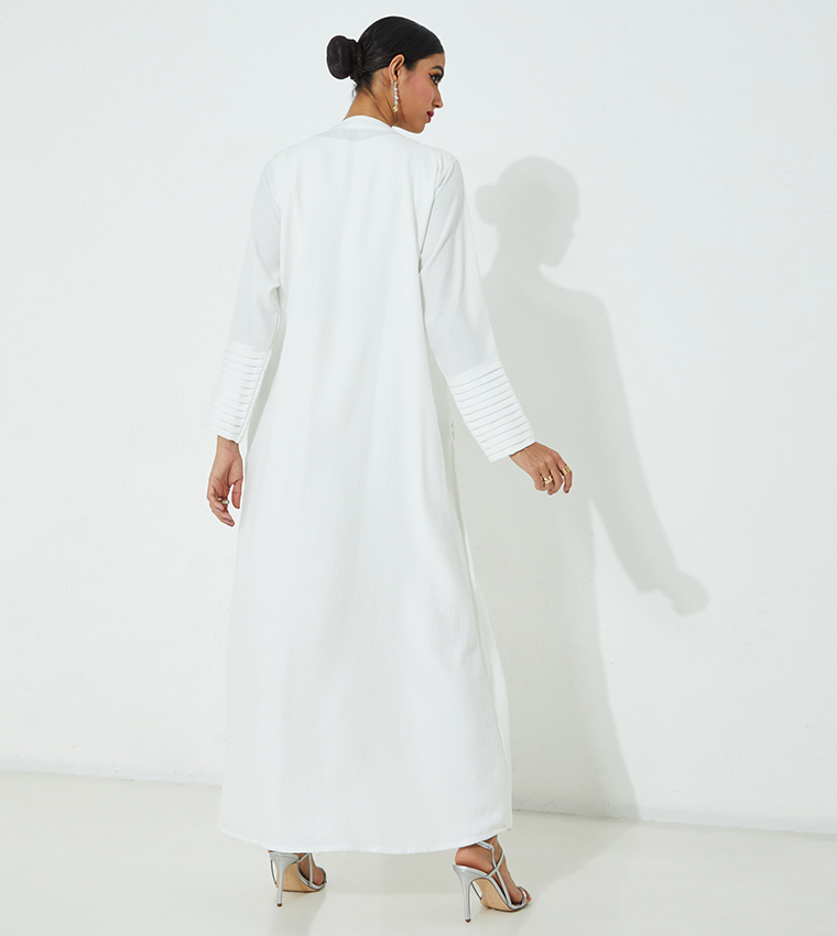 مويستريت  عباية - أبيض  Abayas