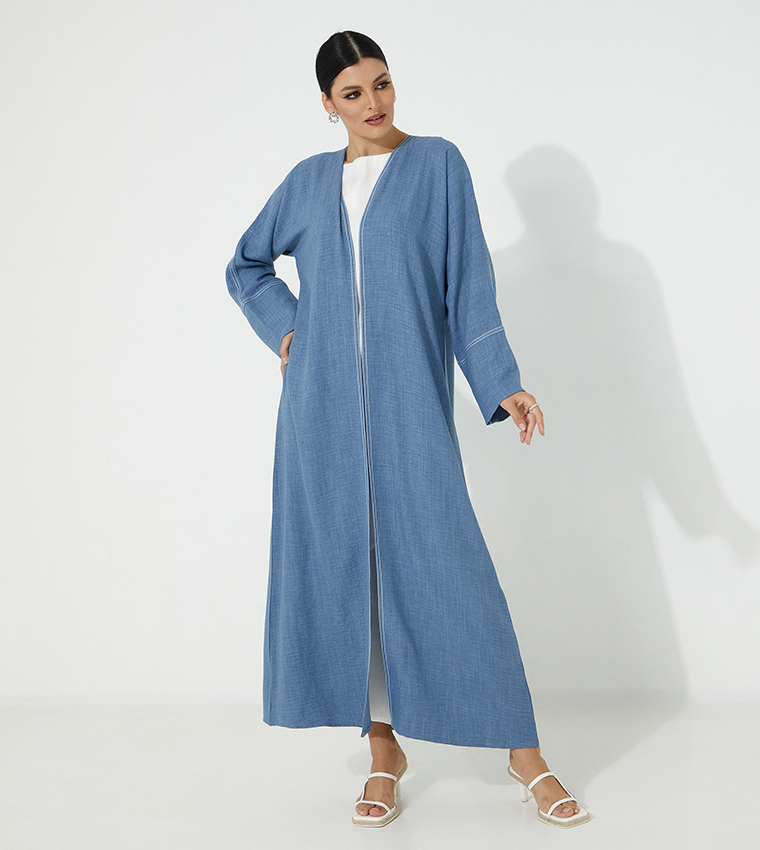 مويستريت  عباية - أزرق Abayas