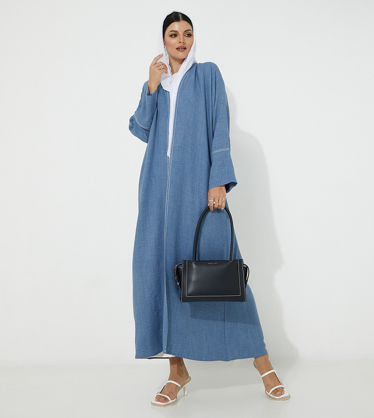 مويستريت  عباية - أزرق Abayas