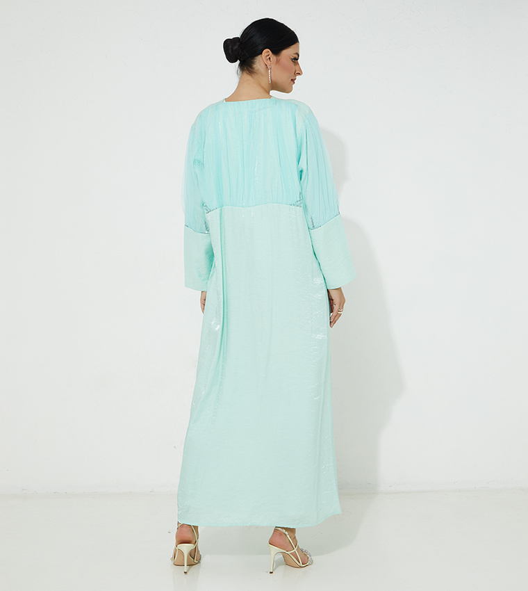 مويستريت  عباية - أزرق Abayas