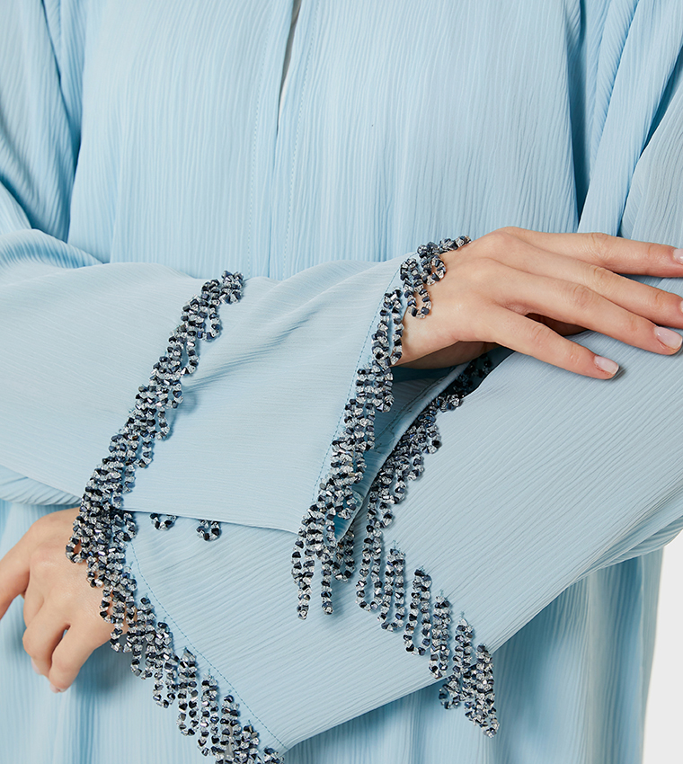 Moistreet  Abayas - Blue Abayas