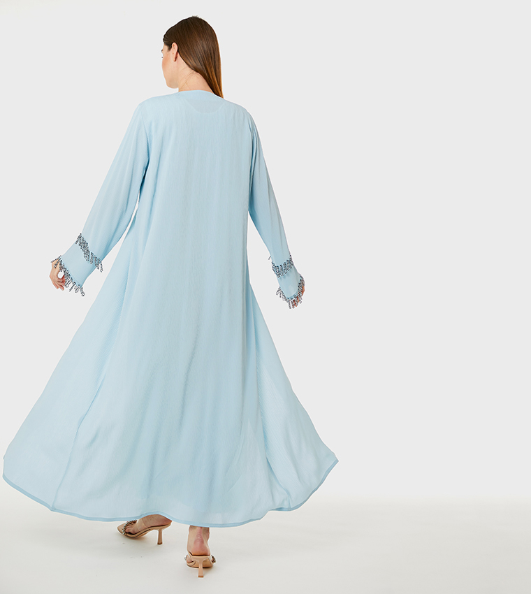 Moistreet  Abayas - Blue Abayas