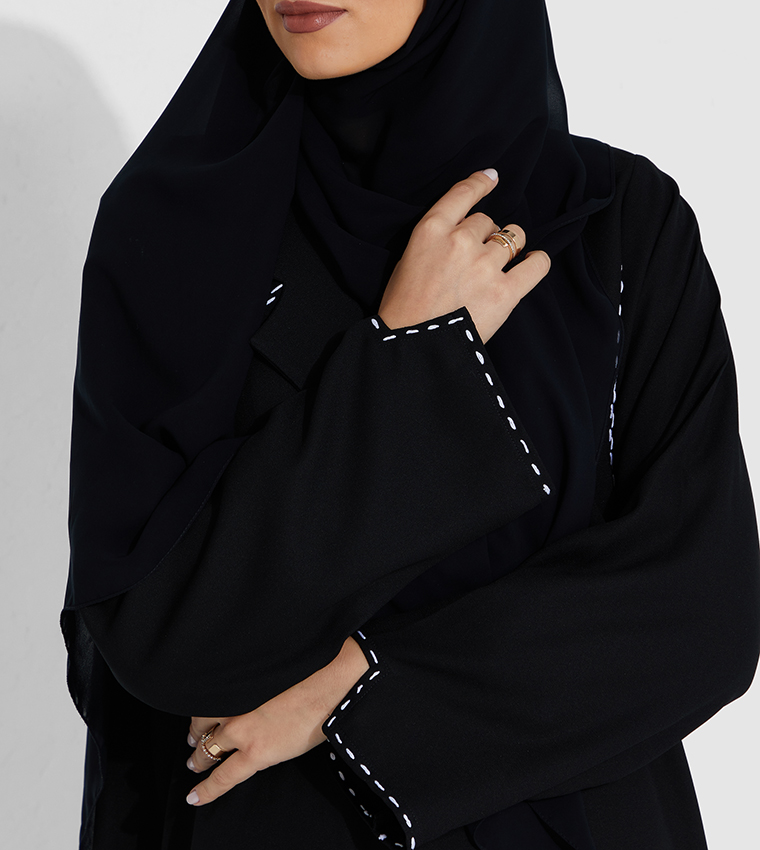 مويستريت  عباية - أسود Abaya