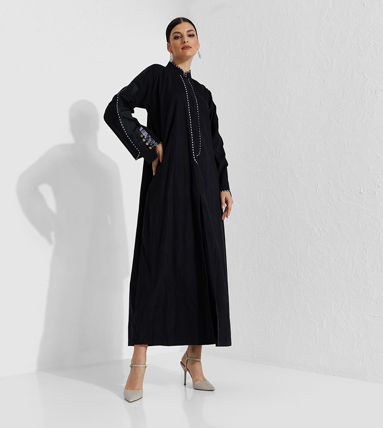 مويستريت  عباية - أسود Abaya