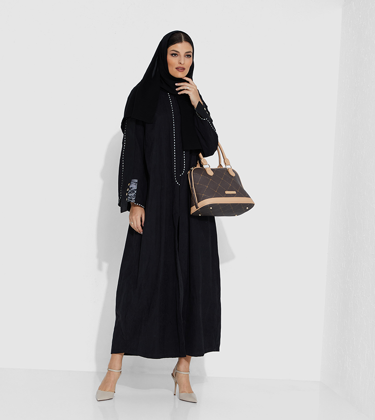 مويستريت  عباية - أسود Abaya