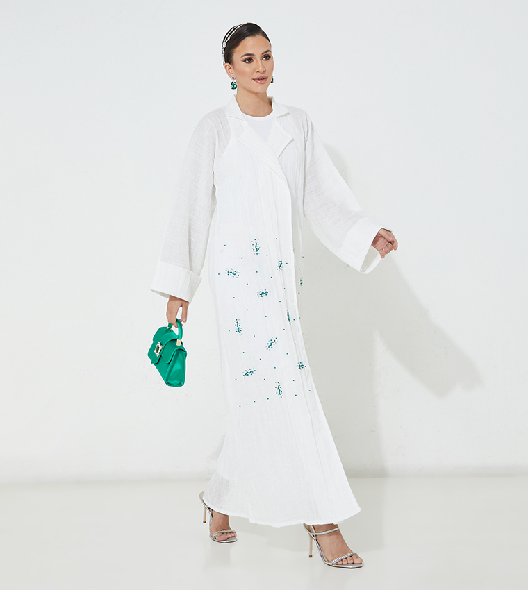 عباية كم طويل قطن 