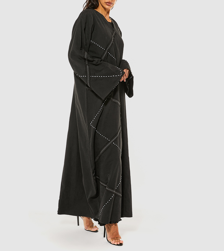 مويستريت  عباية - أسود Abayas
