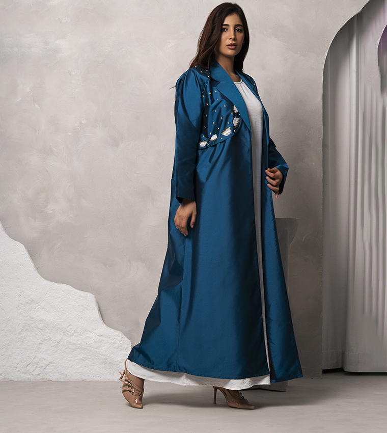 مويستريت  عباية - أزرق Abayas