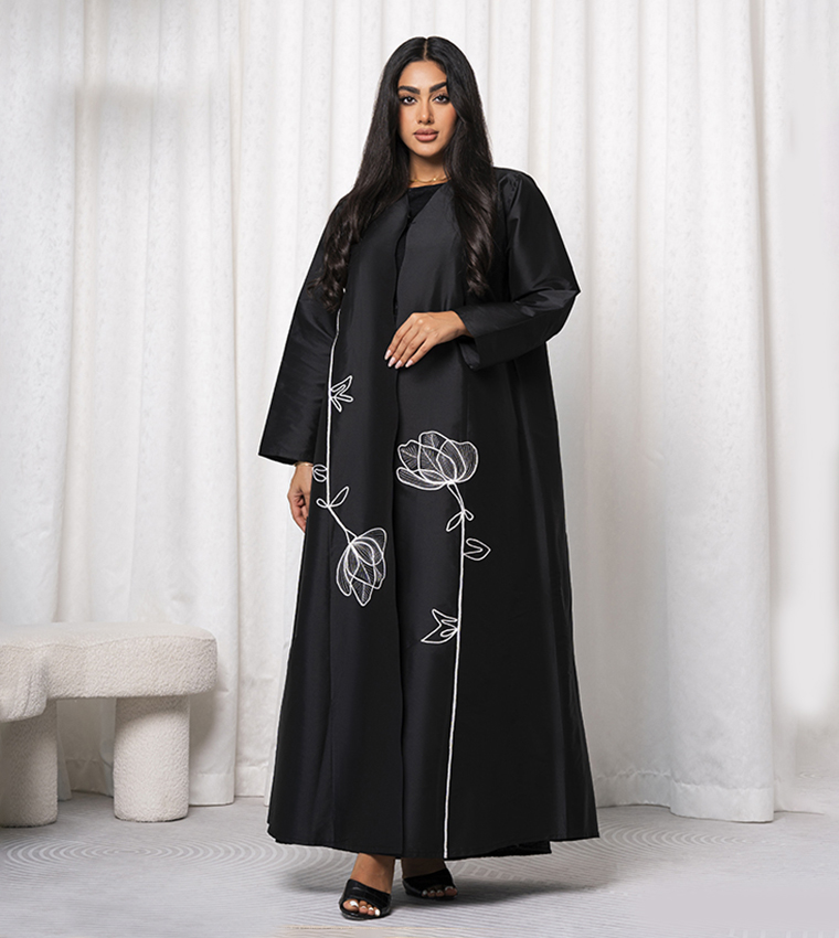 Moistreet  Abayas - Black Abayas