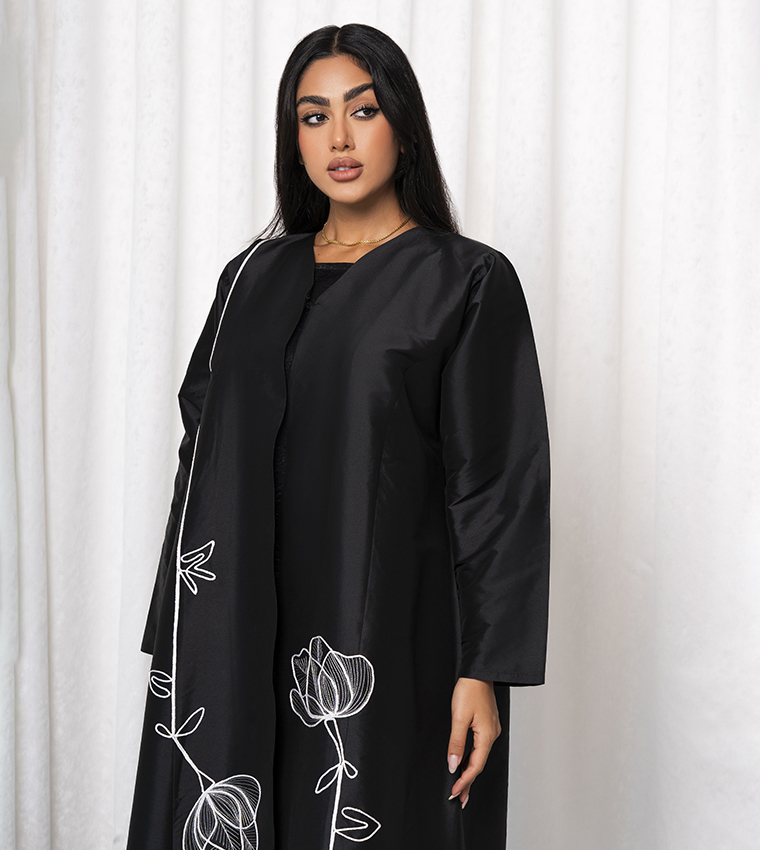Moistreet  Abayas - Black Abayas
