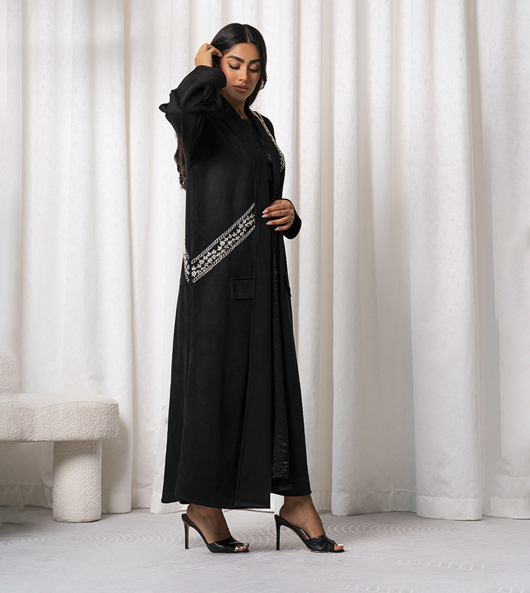 مويستريت  عباية - أسود Abayas