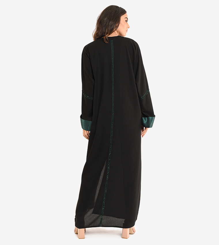 مويستريت  عباية - أسود Abayas