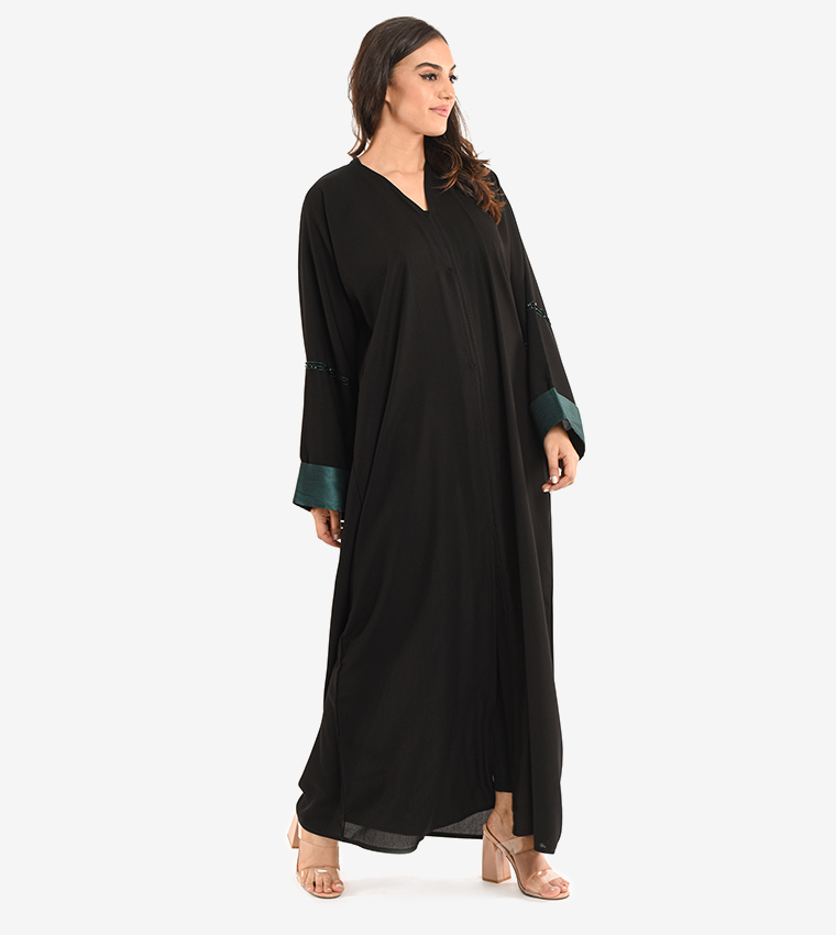 مويستريت  عباية - أسود Abayas