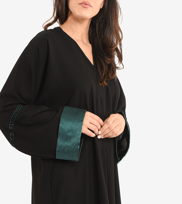 مويستريت  عباية - أسود Abayas
