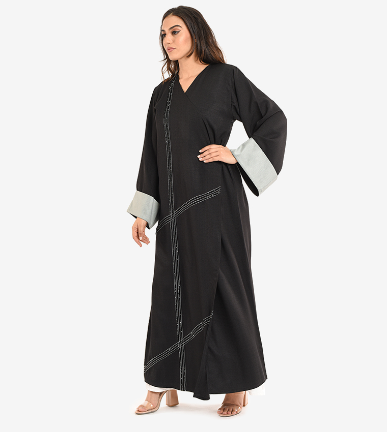 Moistreet  Abayas - Black Abayas