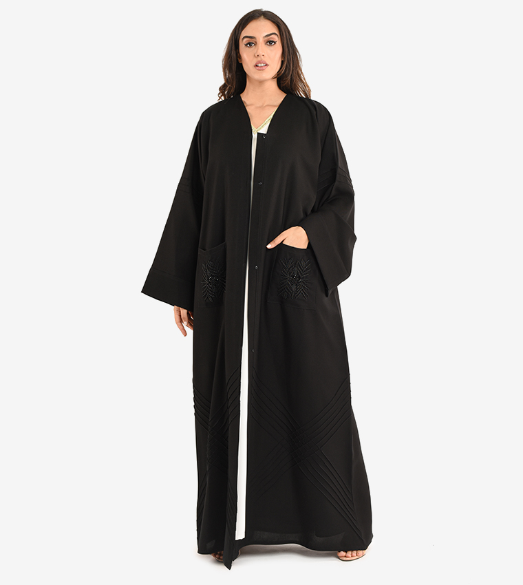 Moistreet  Abayas - Black Abayas
