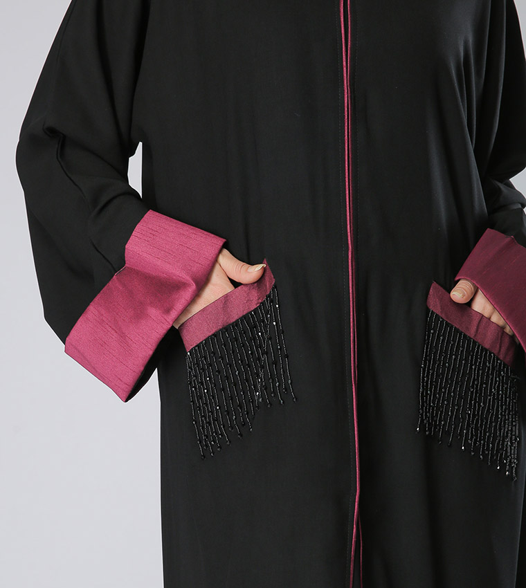 مويستريت  عباية - أسود Abayas
