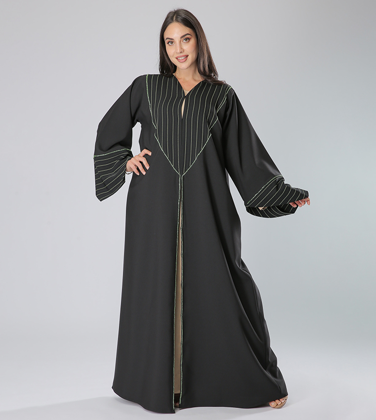 Moistreet  Abayas - Black Abayas