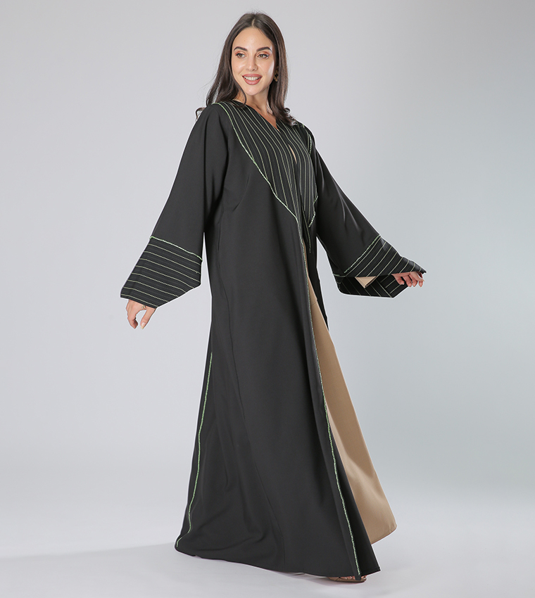 Moistreet  Abayas - Black Abayas