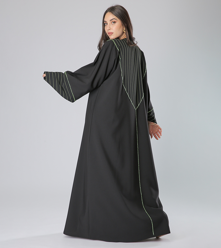 Moistreet  Abayas - Black Abayas
