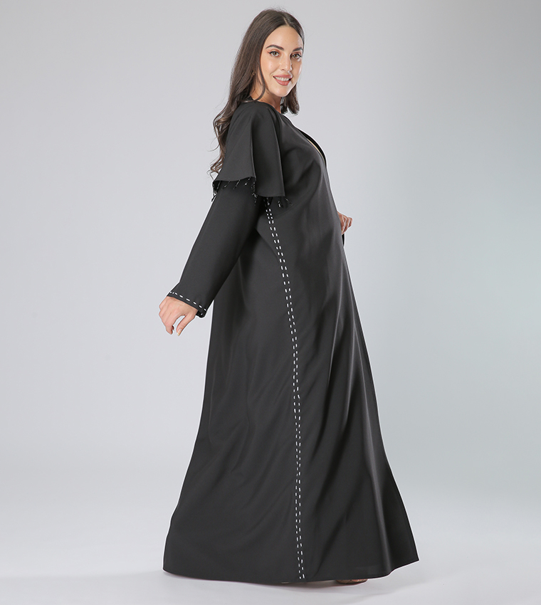 Moistreet  Abayas - Black Abayas