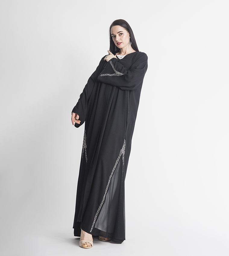 Moistreet  Abayas - Black Abayas
