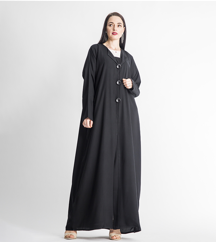 Moistreet  Abayas - Black Abayas