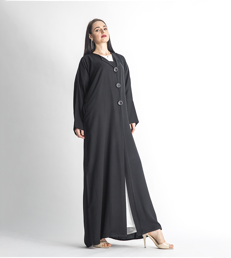 Moistreet  Abayas - Black Abayas