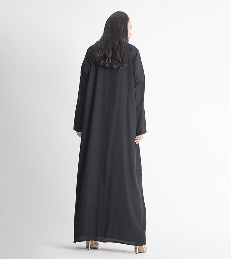 Moistreet  Abayas - Black Abayas