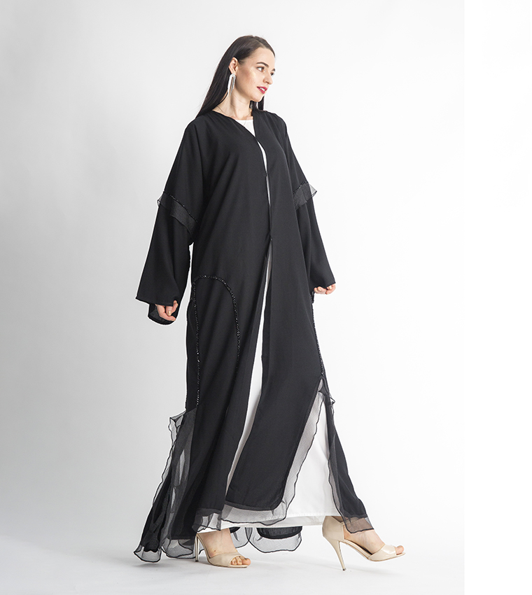 مويستريت  عباية - أسود Abayas