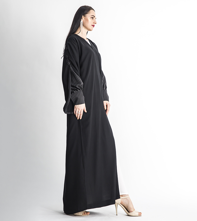 Moistreet  Abayas - Black Abayas